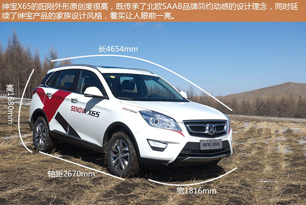 
                               試駕紳寶X65 用性能說話的"自主SUV"