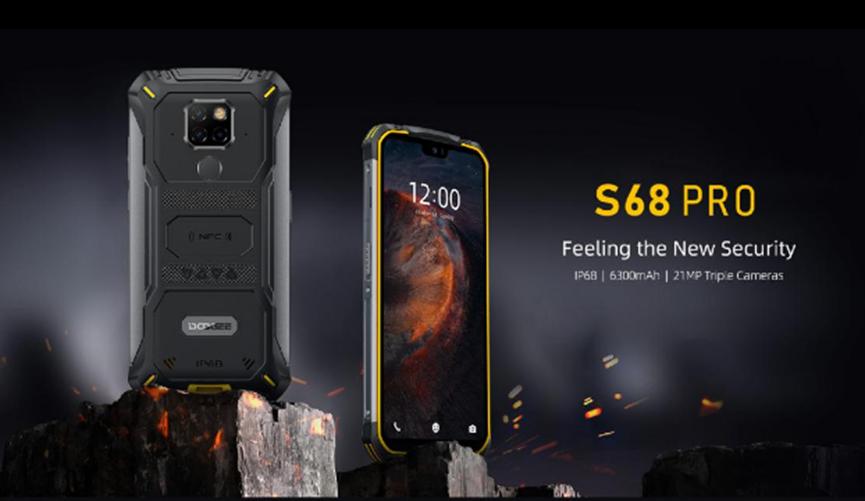 DOOGEE推出首款采用反向無線充電功能的堅固型手機S68 Pro