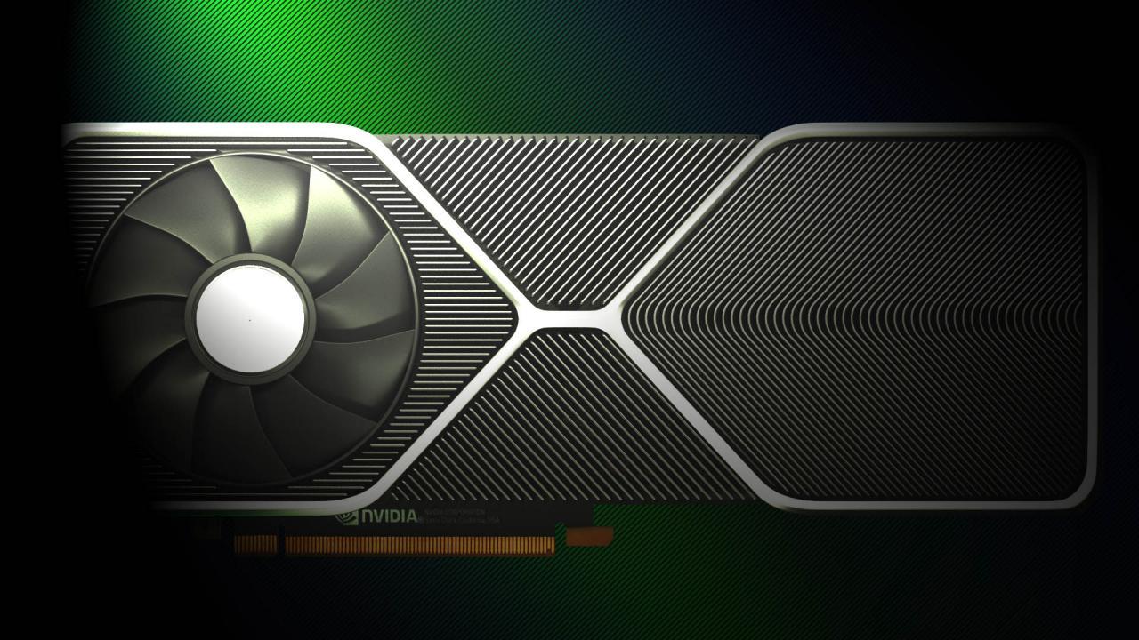 英偉達(dá)NVIDIA RTX 3080顯卡從各個(gè)角度獲得驚人的3D渲染