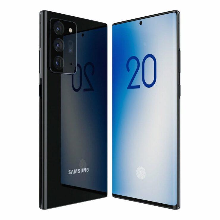 Galaxy Note 20 Ultra渲染器顯示出更方正的設(shè)計(jì)，可能帶回IR沖擊波