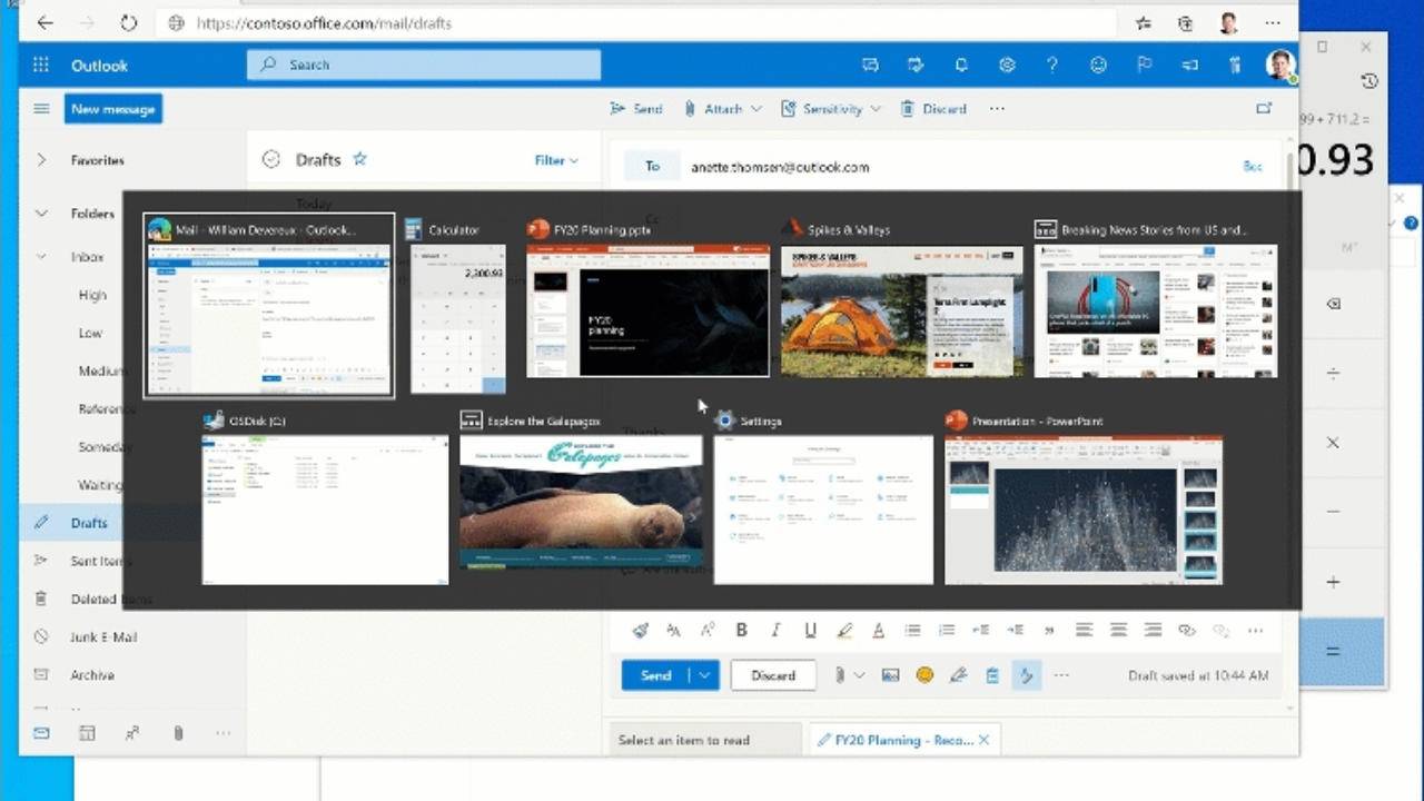Microsoft Edge多任務功能可能最終會使您的桌面混亂
