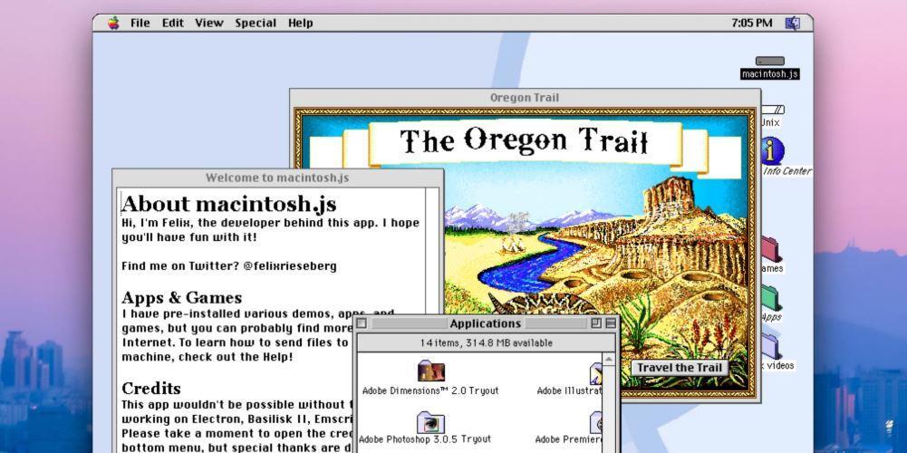 開發(fā)人員在可在PC或Mac上運(yùn)行的應(yīng)用程序中移植了Mac OS 8