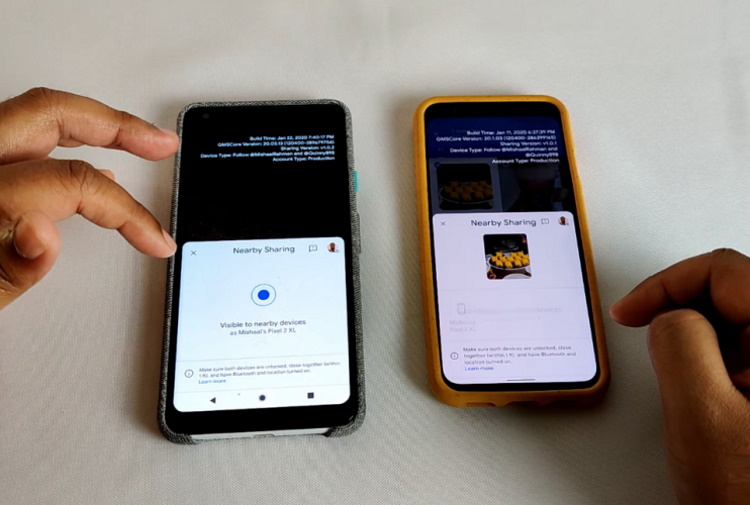 Google可能在下個月廣泛推出“附近共享”