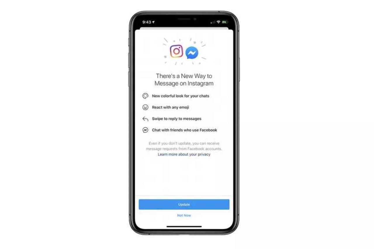 Facebook已經(jīng)開始合并Instagram和Messenger聊天