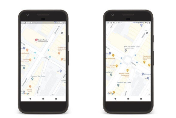 Google Maps設(shè)計(jì)已更新，并進(jìn)行了更新