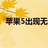 蘋果5出現(xiàn)無(wú)服務(wù)怎么辦（蘋果5出現(xiàn)exit）