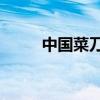 中國(guó)菜刀pk國(guó)外菜刀（中國(guó)菜刀）