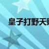 皇子打野天賦2019（皇子打野天賦加點）
