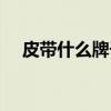 皮帶什么牌子好耐用(皮帶什么牌子好) 皮帶什么牌子好耐用(皮帶什么牌子好)