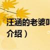 汪涵的老婆叫什么（關(guān)于汪涵的老婆叫什么的介紹）