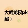大明龍權(quán)pk視頻（關(guān)于大明龍權(quán)pk視頻的介紹）