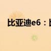 比亞迪e6：比亞迪全新e6最新實(shí)拍圖曝光