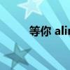 等你 alin（關(guān)于等你 alin的介紹）
