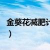 金葵花減肥計(jì)劃（關(guān)于金葵花減肥計(jì)劃的介紹）