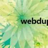webdup（關(guān)于webdup的介紹）