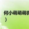 何小萌萌萌微博（關(guān)于何小萌萌萌微博的介紹）