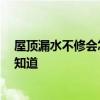 屋頂漏水不修會怎么樣 請教大家屋頂漏水能修好嗎 有哪位知道 屋頂漏水不修會怎么樣 請教大家屋頂漏水能修好嗎 有哪位知道