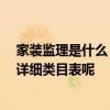 家裝監(jiān)理是什么 裝修請(qǐng)監(jiān)理師主要有哪些作用 誰(shuí)有費(fèi)用的詳細(xì)類目表呢 