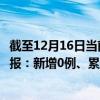 截至12月16日當前內蒙古包頭最新疫情消息今天實時數(shù)據(jù)通報：新增0例、累計確診215例