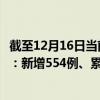 截至12月16日當(dāng)前廣東廣州最新疫情消息今天實(shí)時(shí)數(shù)據(jù)通報(bào)：新增554例、累計(jì)確診35138例
