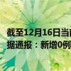 截至12月16日當前內蒙古呼倫貝爾最新疫情消息今天實時數(shù)據(jù)通報：新增0例、累計確診841例