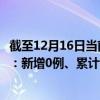 截至12月16日當前山西朔州最新疫情消息今天實時數(shù)據(jù)通報：新增0例、累計確診501例