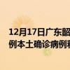 12月17日廣東韶關最新疫情消息今天實時數(shù)據(jù)通報:新增6例本土確診病例和0例無癥狀感染者 12月17日廣東韶關最新疫情消息今天實時數(shù)據(jù)通報:新增6例本土確診病例和0例無癥狀感染者