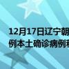 12月17日遼寧朝陽(yáng)最新疫情消息今天實(shí)時(shí)數(shù)據(jù)通報(bào):新增0例本土確診病例和0例無(wú)癥狀感染者 12月17日遼寧朝陽(yáng)最新疫情消息今天實(shí)時(shí)數(shù)據(jù)通報(bào):新增0例本土確診病例和0例無(wú)癥狀感染者