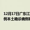 12月17日廣東江門最新疫情消息今天實時數(shù)據(jù)通報：新增8例本土確診病例和0例無癥狀感染者