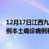 12月17日江西九江最新疫情消息今天實(shí)時(shí)數(shù)據(jù)通報(bào)：新增0例本土確診病例和0例無癥狀感染者
