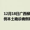 12月18日廣西柳州最新疫情消息今天實(shí)時數(shù)據(jù)通報(bào)：新增0例本土確診病例和0例無癥狀感染者