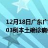 12月18日廣東廣州最新疫情消息今天實(shí)時(shí)數(shù)據(jù)通報(bào)：新增403例本土確診病例和0例無癥狀感染者