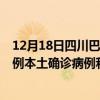 12月18日四川巴中最新疫情消息今天實(shí)時(shí)數(shù)據(jù)通報(bào)：新增0例本土確診病例和0例無癥狀感染者