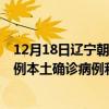 12月18日遼寧朝陽(yáng)最新疫情消息今天實(shí)時(shí)數(shù)據(jù)通報(bào)：新增0例本土確診病例和0例無(wú)癥狀感染者