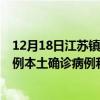 12月18日江蘇鎮(zhèn)江最新疫情消息今天實(shí)時(shí)數(shù)據(jù)通報(bào)：新增0例本土確診病例和0例無(wú)癥狀感染者