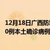 12月18日廣西防城港最新疫情消息今天實(shí)時(shí)數(shù)據(jù)通報(bào)：新增0例本土確診病例和0例無(wú)癥狀感染者