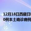 12月18日西藏日喀則最新疫情消息今天實(shí)時(shí)數(shù)據(jù)通報(bào)：新增0例本土確診病例和0例無(wú)癥狀感染者