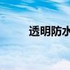 透明防水膠真的能防水嗎（tmfs）