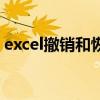 excel撤銷和恢復(fù)快捷鍵（excel撤銷快捷鍵）