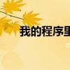 我的程序里沒有愛你的（我的程序里）