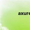 axure 怎么念（axure發(fā)音）