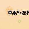 蘋果5c怎樣越獄（iphone5怎么越獄）