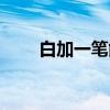 白加一筆能變成什么字（白加一筆）