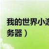 我的世界小游戲服務端（minecraft小游戲服務器）