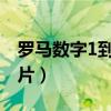 羅馬數(shù)字1到10圖片大全（羅馬數(shù)字1到10圖片）