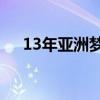 13年亞洲夢(mèng)想杯（2013夢(mèng)想杯足球賽）