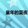 童年的夏夜（童年的夏天姚影閱讀答案）