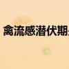 禽流感潛伏期是二十一天嗎（禽流感潛伏期）