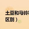 土豆和馬鈴薯的區(qū)別 套路（土豆和馬鈴薯的區(qū)別）