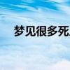 夢(mèng)見(jiàn)很多死人堆在一起（夢(mèng)見(jiàn)很多死人）